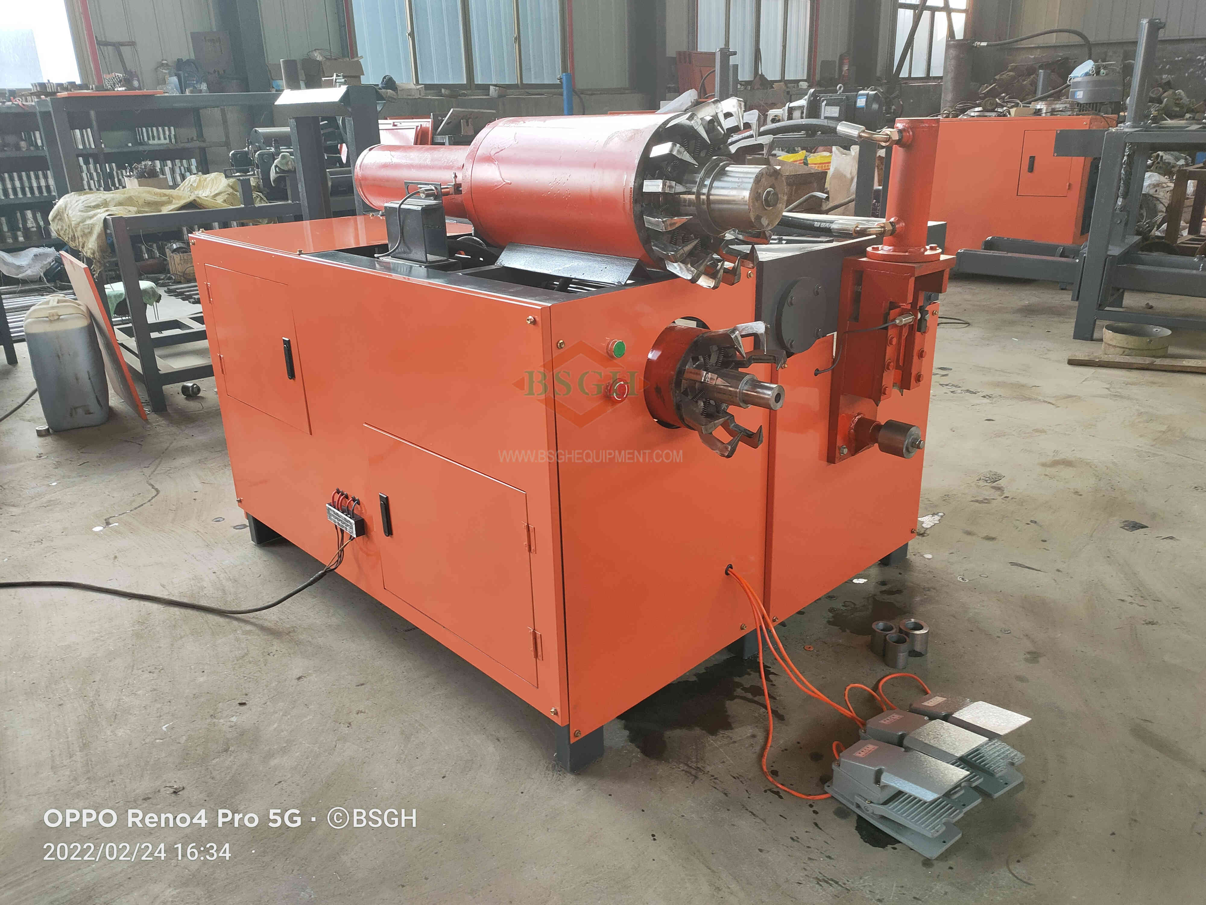 2022 Product Dismantled Motor Stator Cutting Machine Pulling Rotor Recycle Copper Scrap Electric Motor Recycling Machine