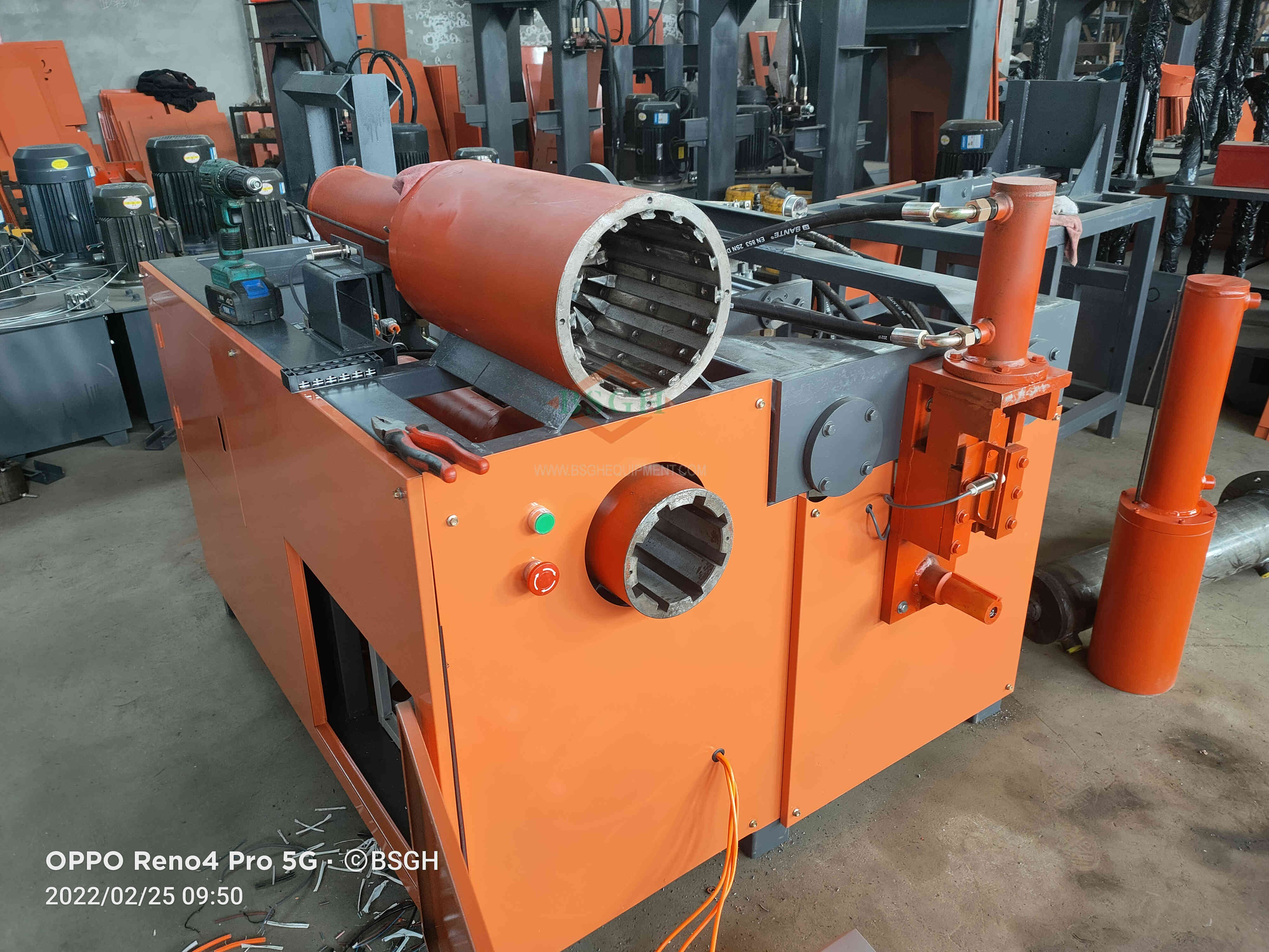 2022 Product Dismantled Motor Stator Cutting Machine Pulling Rotor Recycle Copper Scrap Electric Motor Recycling Machine