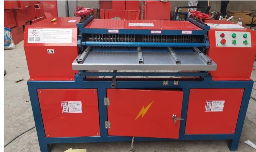 Scrap Ac Radiator Recycling Machine Radiator Breaking Machine Separator Machine BS-1200P Copper And Aluminum