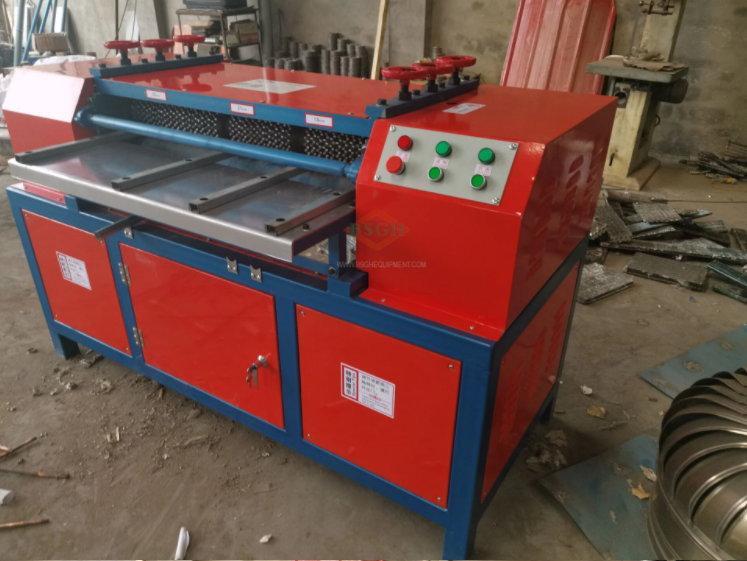 Scrap Ac Radiator Recycling Machine Radiator Breaking Machine Separator Machine BS-1200P Copper And Aluminum