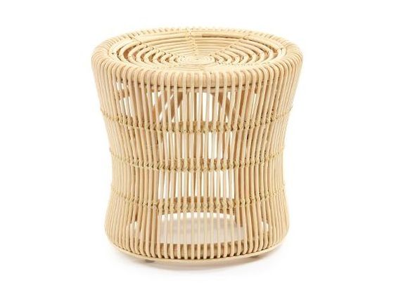 Italian Rattan Furniture supply Rattan Indoor Stool Super Selling Decorative accessories Wholesale Rattan Stool Hot Sale