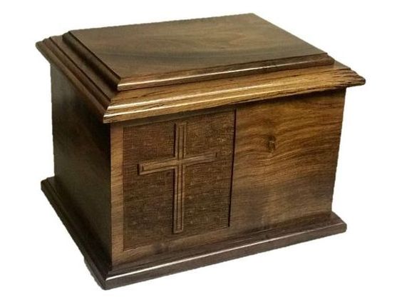 Wholesale Supplier Best Selling Memorial Ashes Casket Urn Wooden Best material Custom Adults And Pet Cremation urn