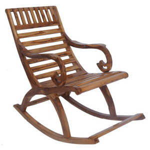 2021 Design Handcrafted Bamboo Wood Chair for Living Room Decoration