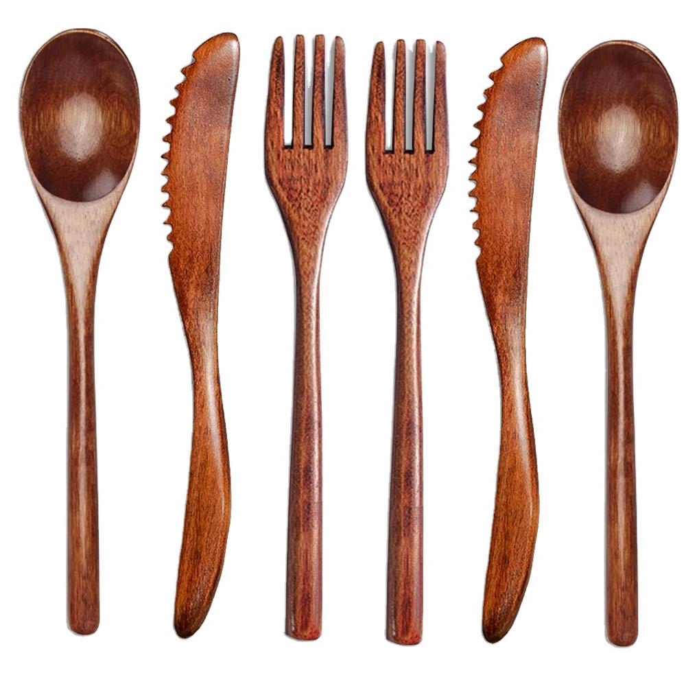 Light Weight Wooden Spoons Cutlery Accessories One Time Useful Good Quality Ice Cream Dessert Spoons Personalized Cake Spoons