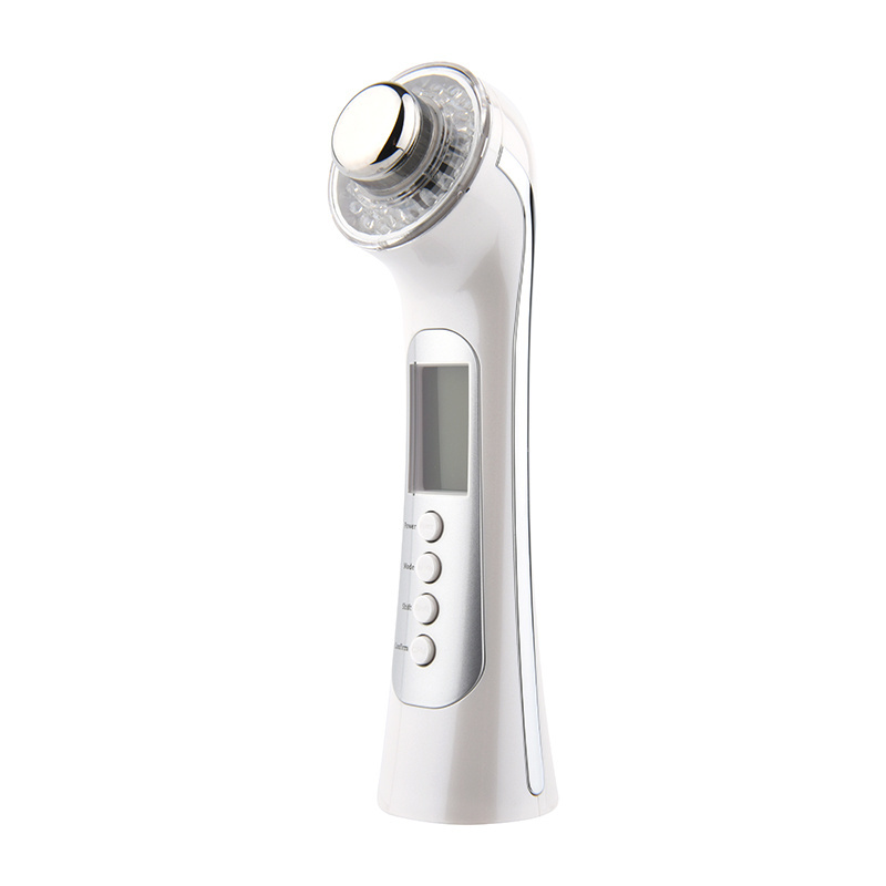 Brand Logo Ultrasonic Face Toning Massager Portable Skin Lifting & Firming Home Use PDT Galvanic Beauty Machine