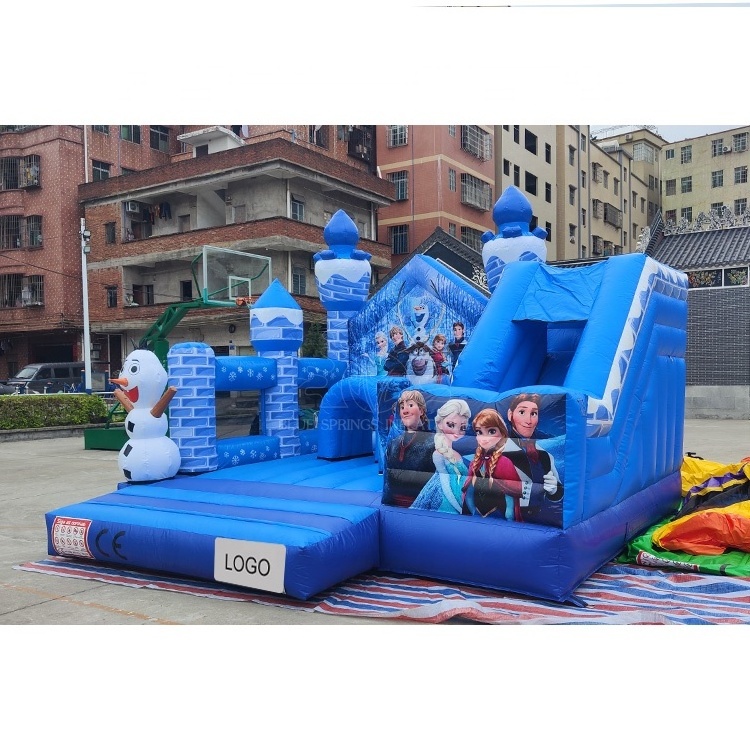 Frozen Jumper Inflatable Adult Bouncer PVC Traditional Castle Bounce House