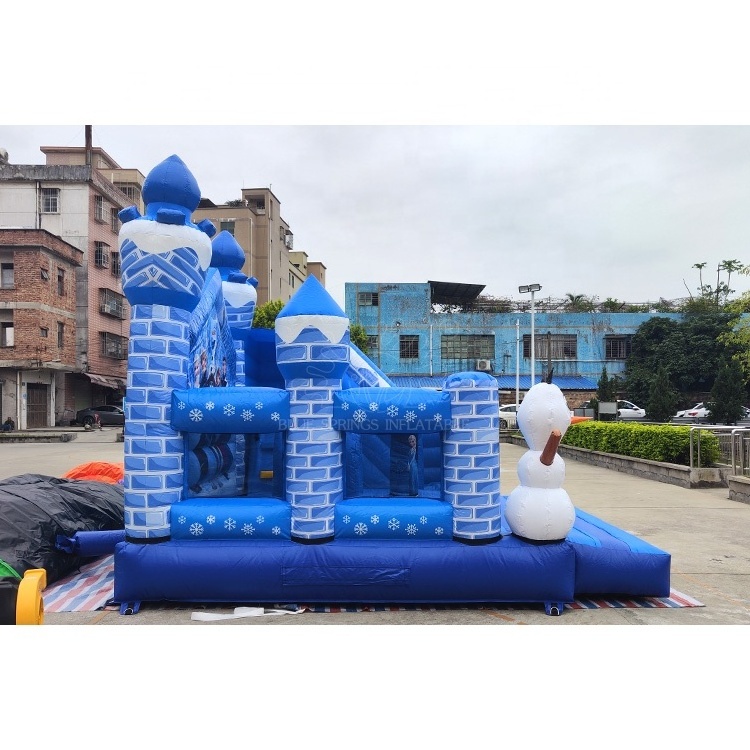 Frozen Jumper Inflatable Adult Bouncer PVC Traditional Castle Bounce House