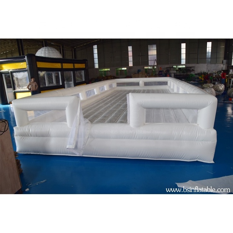 Blue Springs Inflatable Jump Pad , Inflatable Jumping Bounce castle for wedding