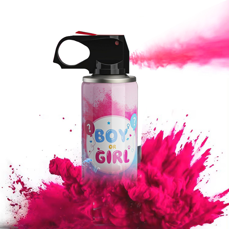 Holi Powder Gender Reveal Fire Extinguisher For Baby Shower Party Supplies Decoration