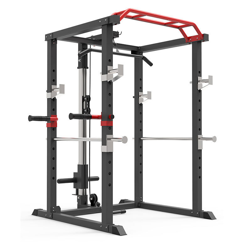 Commercial fitness Smith teaches squat rack Gym Equipment Strength Training Body Building Equipment Fitness Power Squat Rack