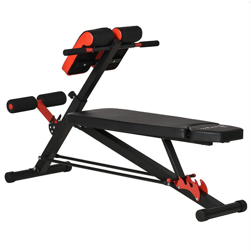 Multifunctional Weight Bench Body Training Bench Barbell Rack Cheap Folding Flat Weight Bench