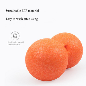 Wholesale High Density Lightweight Fitness Body Fascia Exercise Relieve Pain Yoga Ball Peanut Massage Ball EPP Material