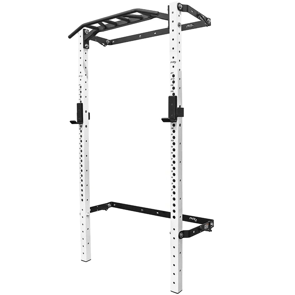 Space Saving Home Gym Fitness Equipment Wall folding back wall mount squat rack with Pull Up Bar