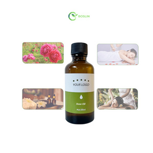 Custom Private Label 50ml Top quality Rose Petals Oil Moisturizing Skin Whitening Rose massage Oils Essential Oil(New)