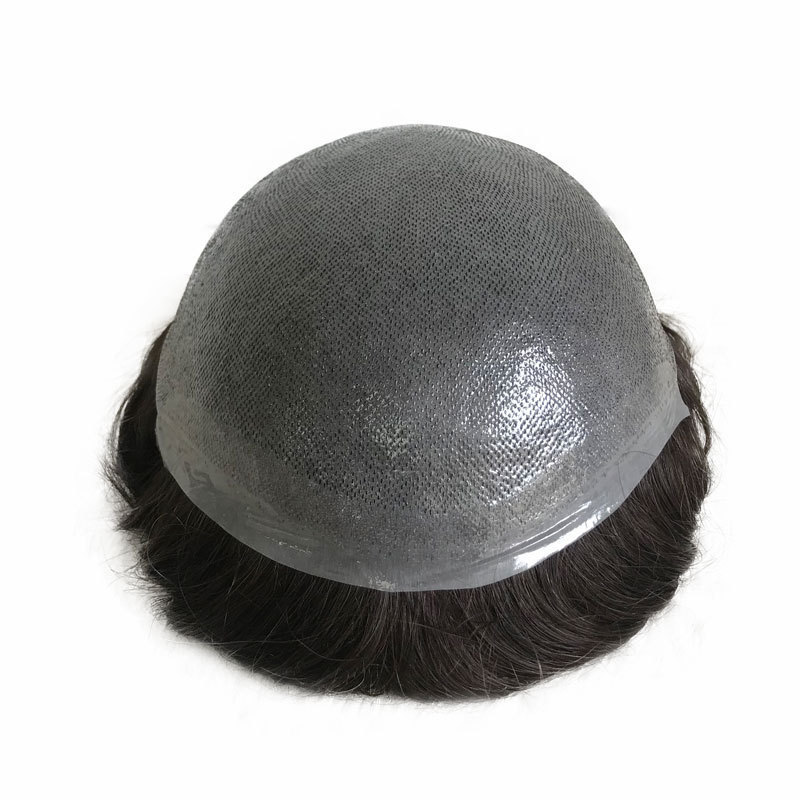 Men Hair Pieces Indian Remy Human Hair Toupee for Men Cheap Price Men Wig No Chemical Top Quality PU Thin Skin Toupee