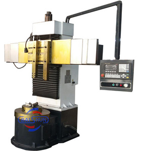 Single Column CNC Vertical Turret Lathe With CE Standard Hight Rigidity Automatic Lathe Supplier Professional service