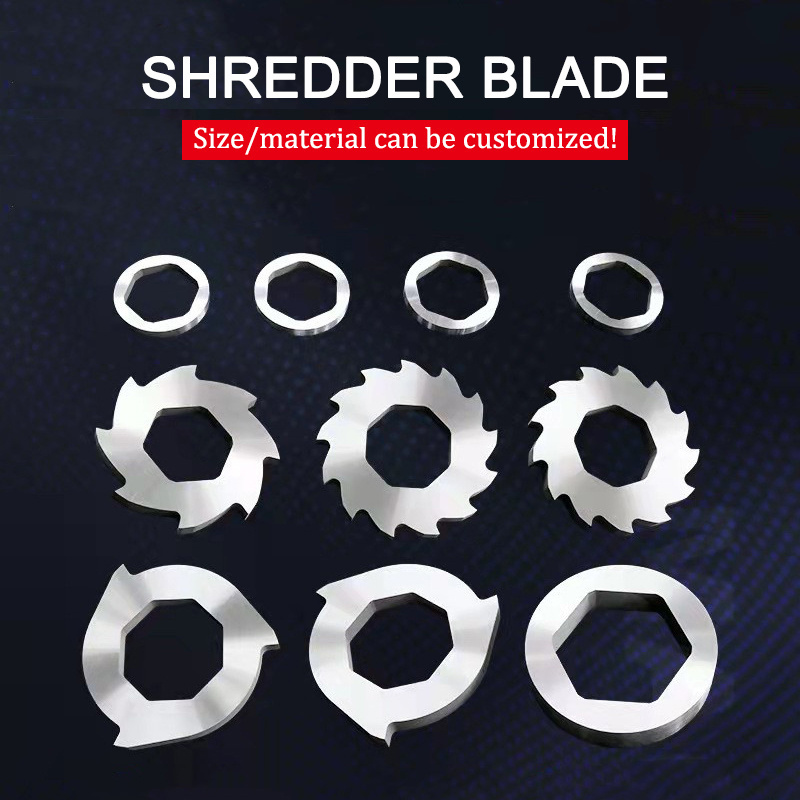 Double/Single Shaft Shredder Cutter Knives Shredder Machine Blades For Steel Wood Plastic Shredder