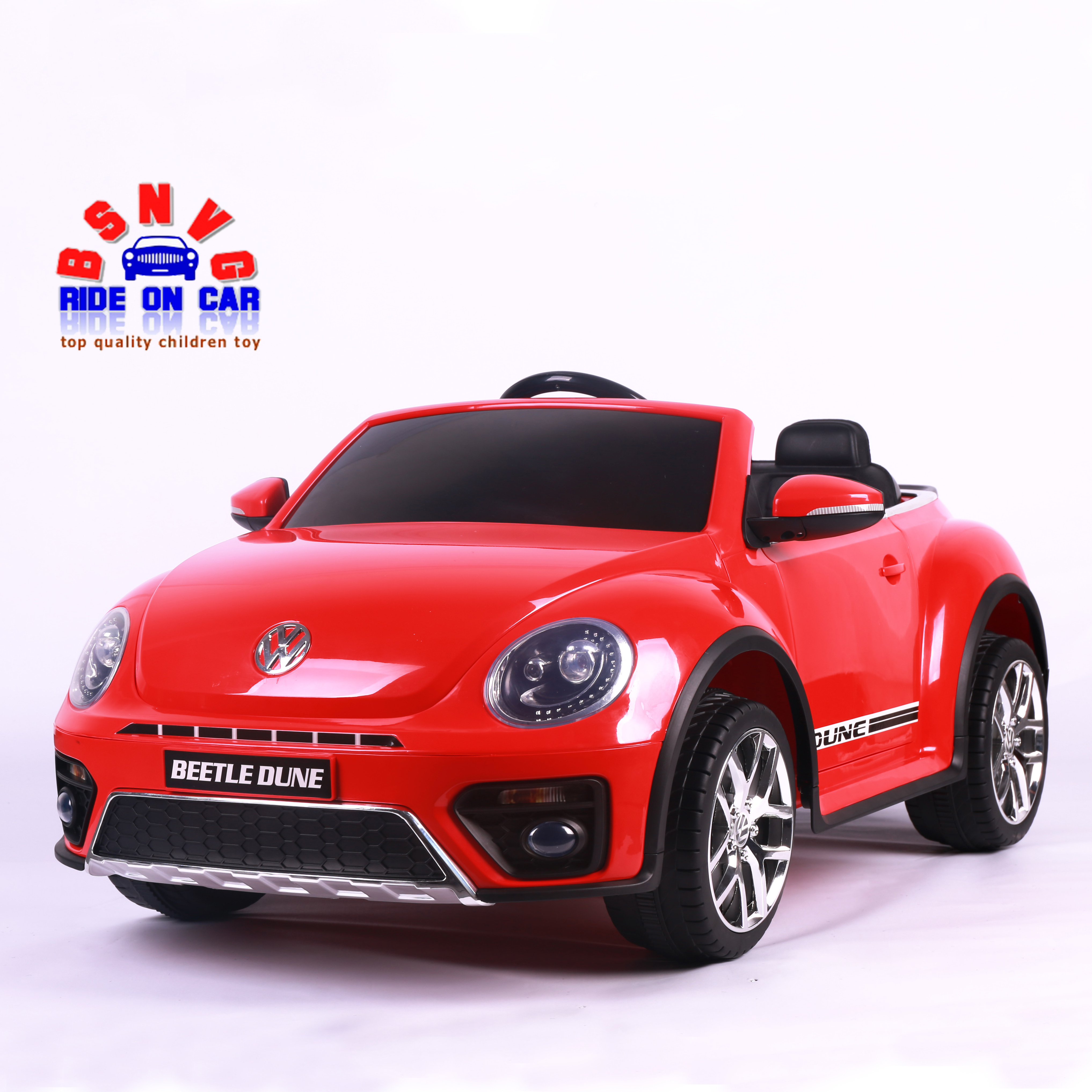 Stock PINK Children Remote Ride On Car Licensed Volkswagen Beetle