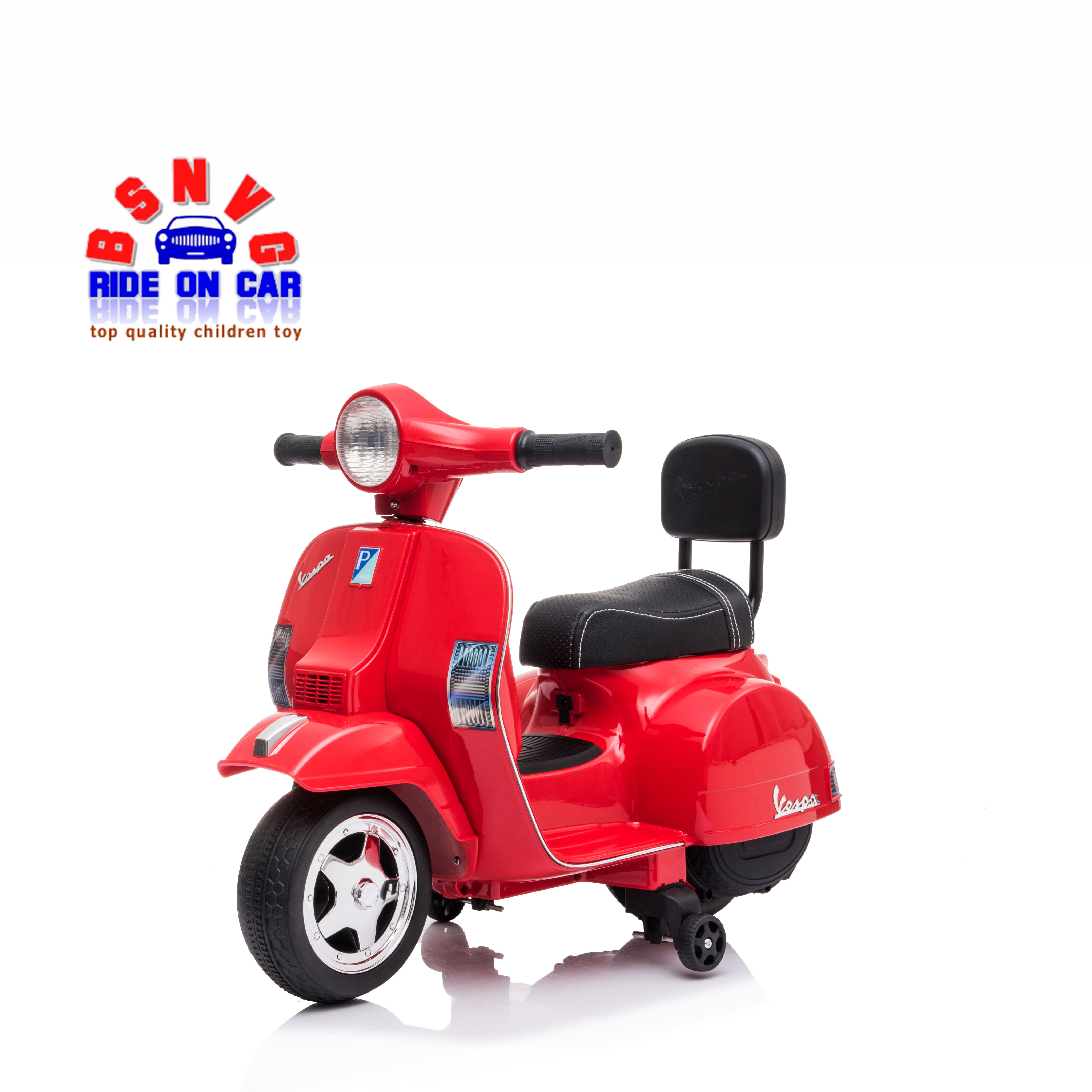 Children Electric Motorbike Licensed Vespa Mini Scooter