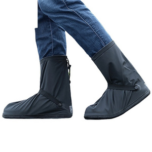 Hot Sale Clear Rain Boot Anti Slip Rainy Reusable Waterproof pvc Shoe Cover