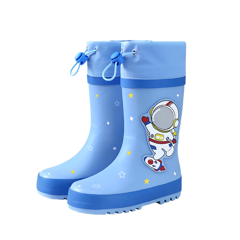 Beimei 2023  wholesale toddler printing waterproof rubber children's wellies for kids