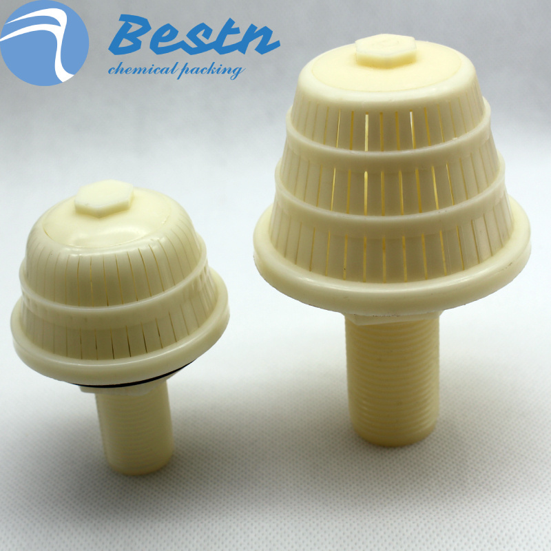 Customize PP Water Filter Media ABS  Plastic Sand Filter Nozzles Stem Thread for WasteWater Treatment