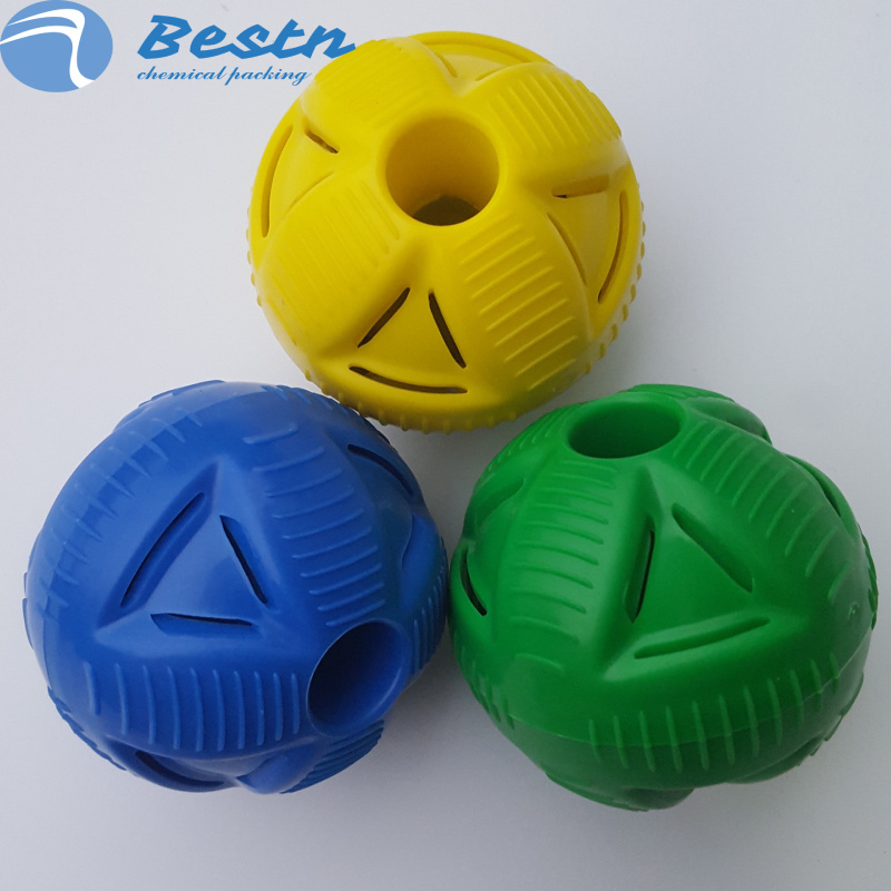 65mm*65mm Eco-friendly TPR Material Toilet Deodorant Balls Cleaning Ball for Toilet Water Tank