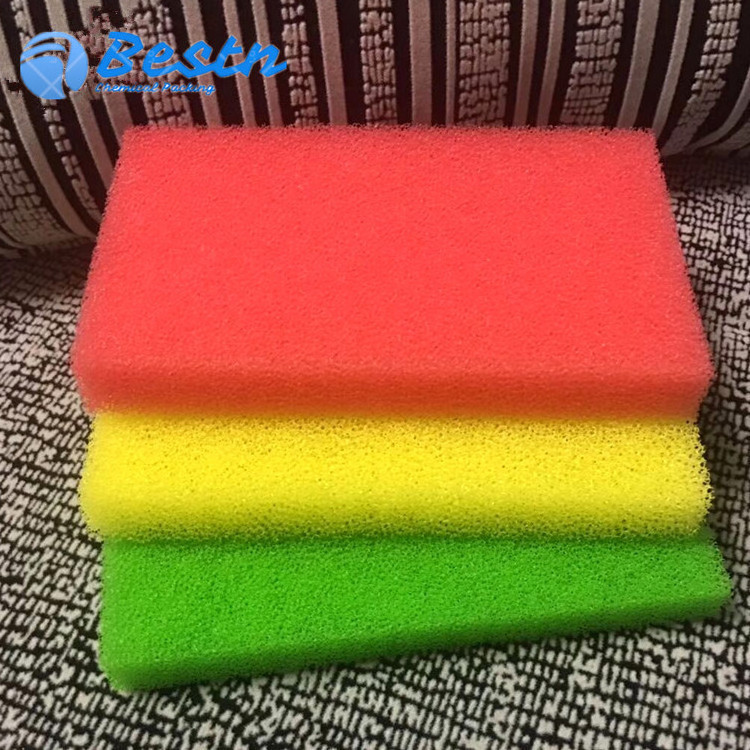 Water Aquarium sponge filter 10-60PPI Reticulated Polyurethane Filter Foam