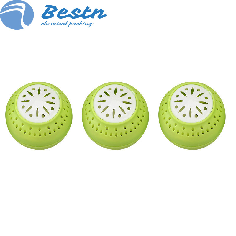 53mm*53mm Eco-friendly Odor Eliminator Refresh Air Twist Ball Creative Design Fridge Deodorant  Balls