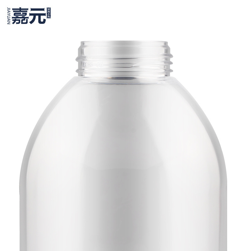 300ml custom Boston transparent face wash foam pump bottle