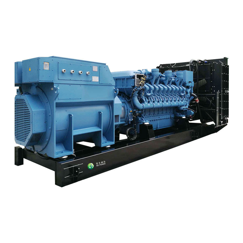 2400KW/3000KVA Main Power Diesel Generator with Genset Engine 20 Cylinders Electronic Regulator