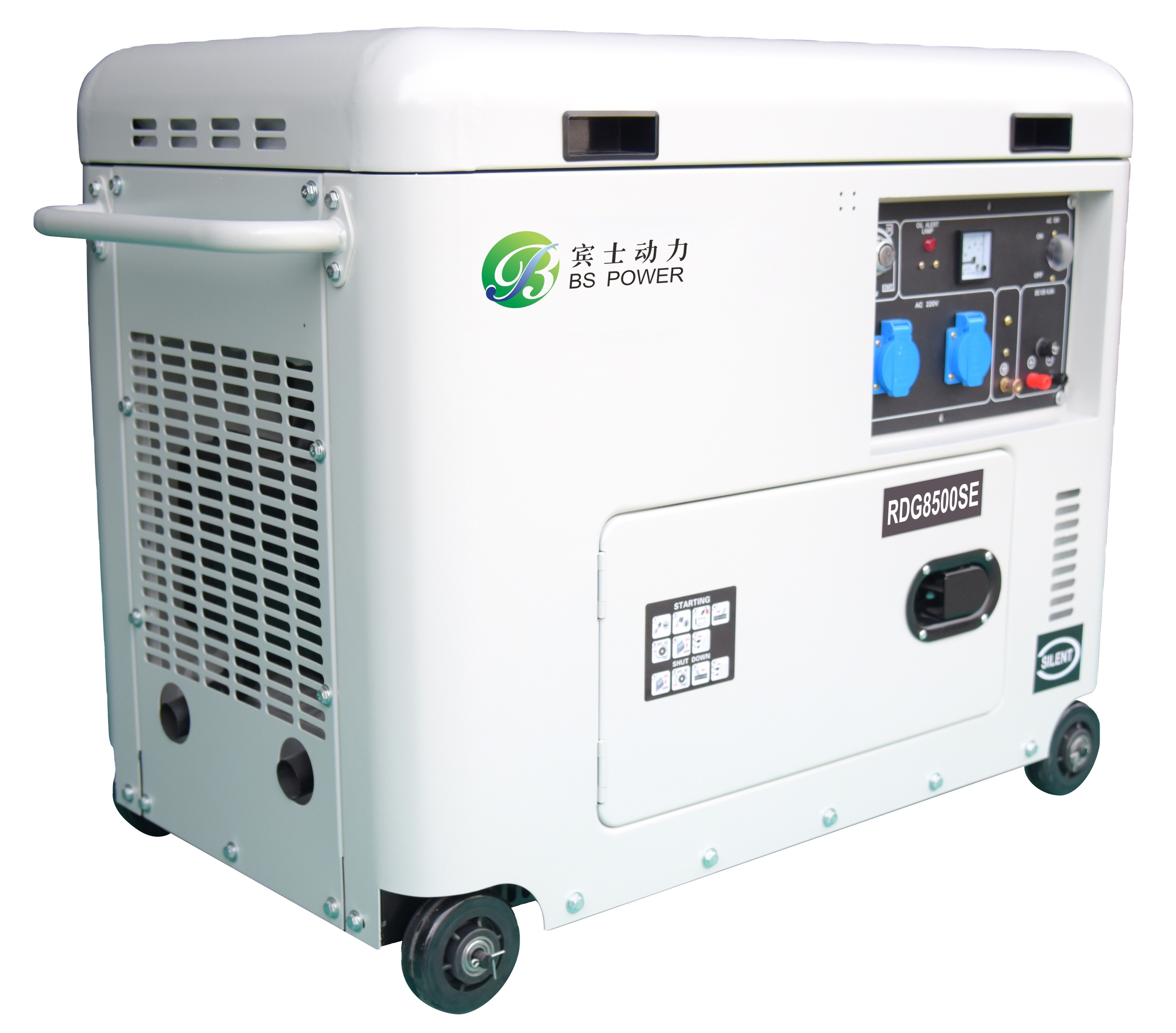 11kw Electric Dynamo Power Engine Silent Small Diesel Generator