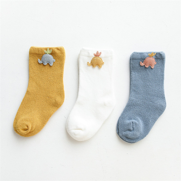 Wholesale Baby Cotton Winter Princess Ankle Cute Vintage Animal Soft Children Long Boys Kids Socks