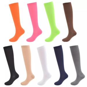 Athletic Men Knee High Custom Design Socks Wholesale Medical Women Compression Sock