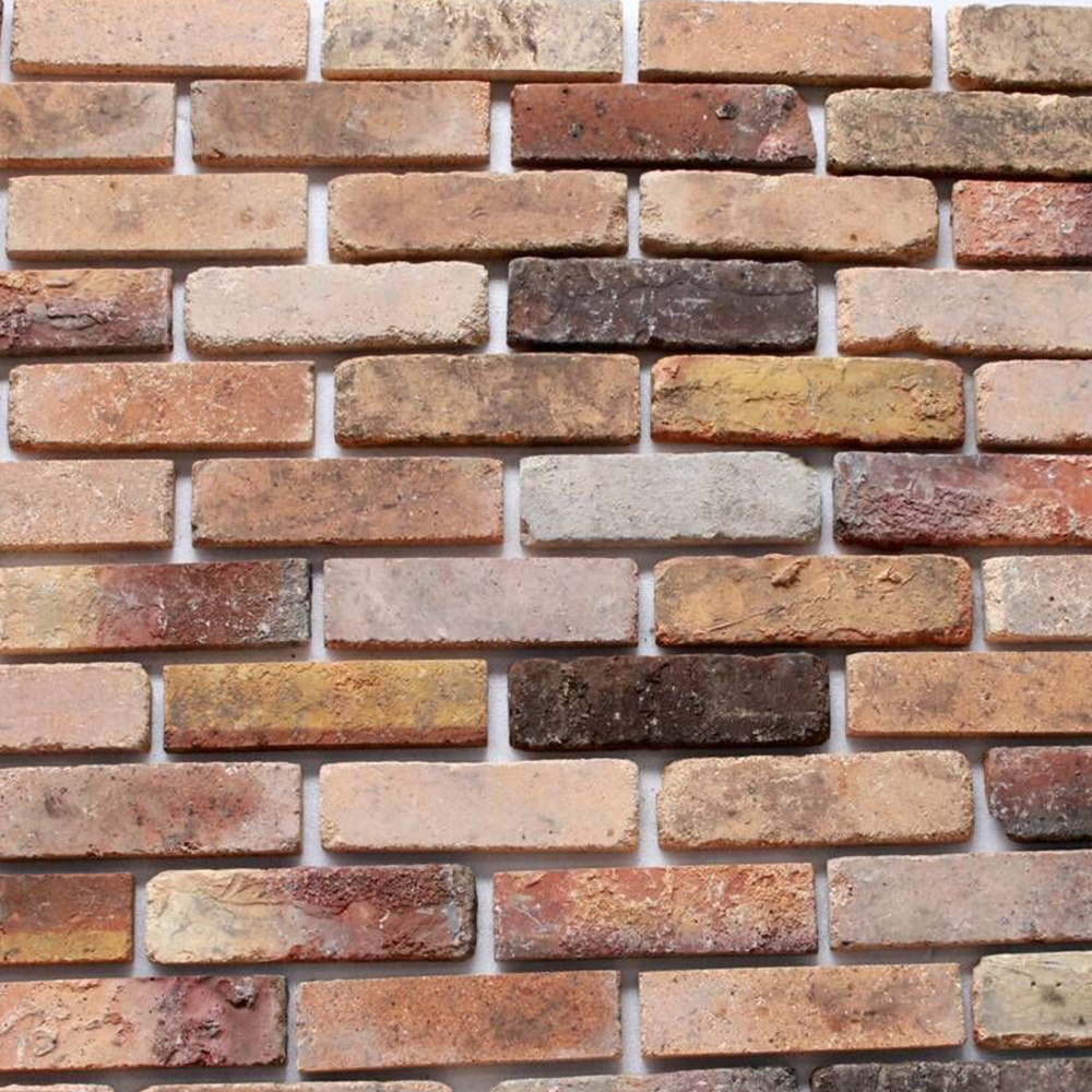 Used Yellow Thin Fire Brick Veneer for Building Construction Wall