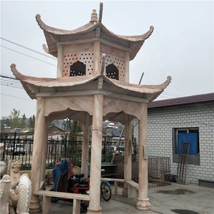 Chinese Garden Marble Gazebo