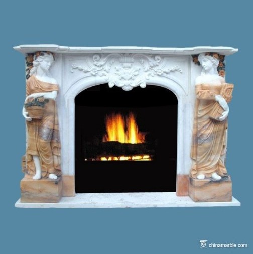 marble sculpture fireplace mantle/fireplaces china