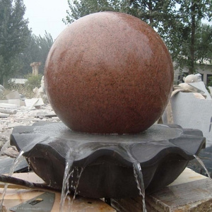 Marble Floating Ball Shaped Water Fountain/Rolling Sphere Fountain