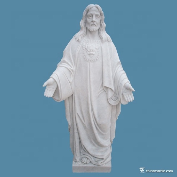 Meditating Life Size Jesus Christ Statue