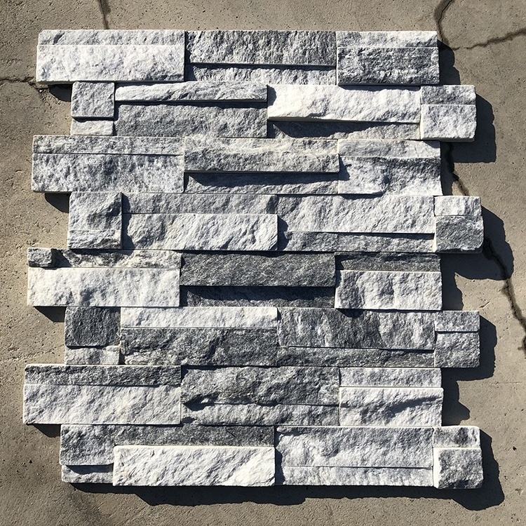 Slate Tile Exterior Decorative Wall Panel Cladding Large Stacked Stone