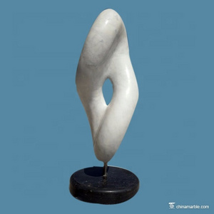 outdoor sculpture abstract/abstract sculpture home decor/sculpture marble abstract white