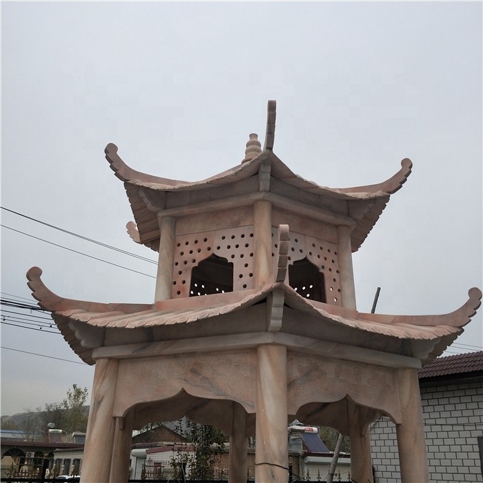 Chinese Garden Marble Gazebo