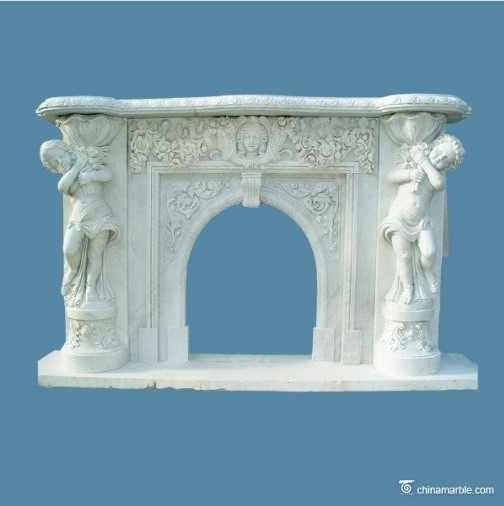 marble sculpture fireplace mantle/fireplaces china