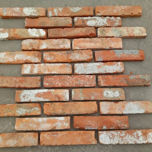 Red Old Thin Brick Veneer for Pavers and Wall