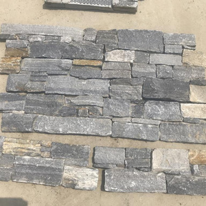 Blue Quartz Cement Back Stone Ledge Natural Cement Culture Stone