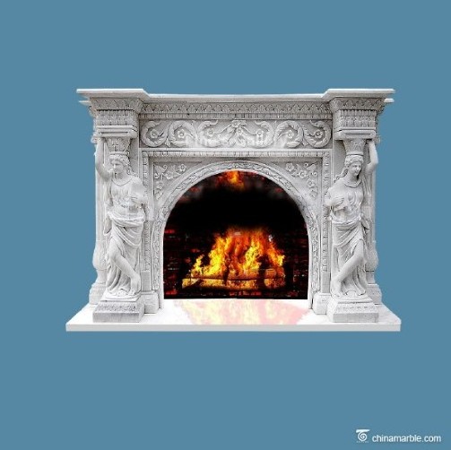 marble sculpture fireplace mantle/fireplaces china