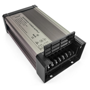 BST Cheaper Price 400w 12v 24v Switch Mode LED Rainproof Power Supply IP67 For Ultra Thin Light Box