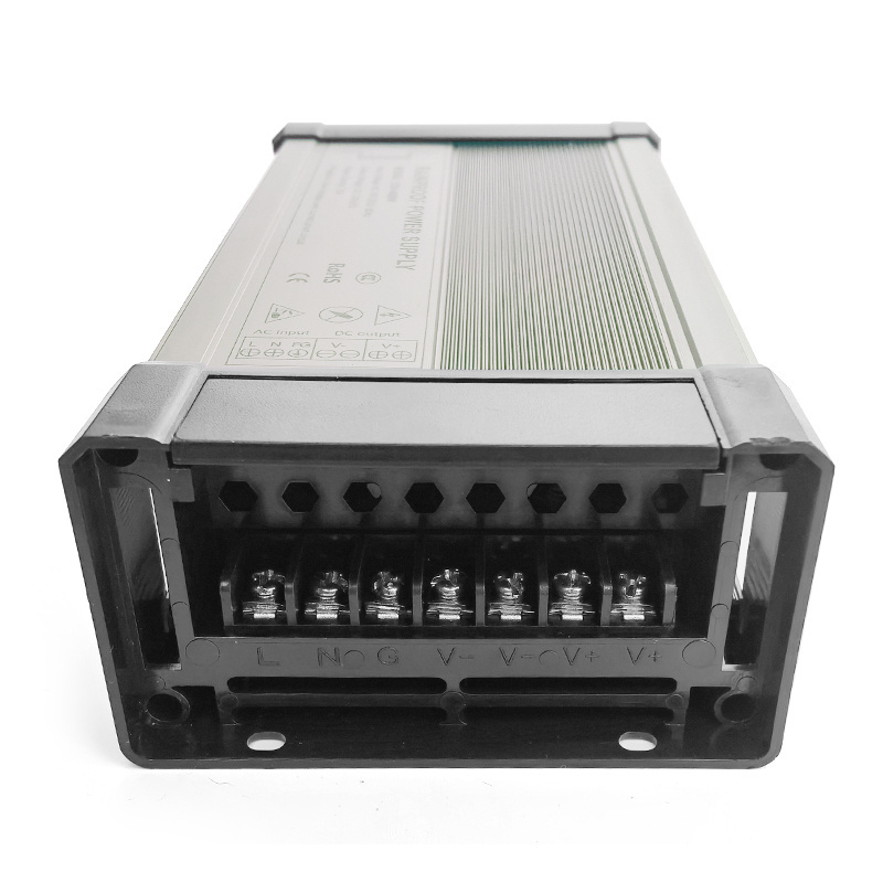 BST Cheaper Price 400w 12v 24v Switch Mode LED Rainproof Power Supply IP67 For Ultra Thin Light Box