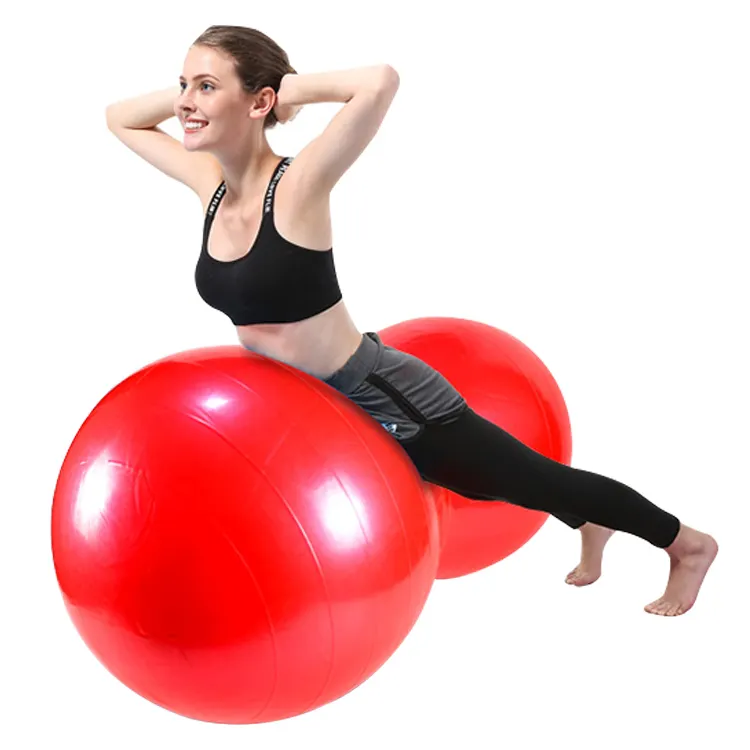 Anti-burst 50*100cm peanut for pregnant women use birthing exercise balance ball yoga ball