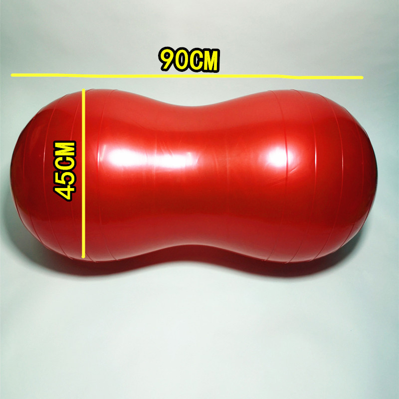 Anti-burst 50*100cm peanut for pregnant women use birthing exercise balance ball yoga ball